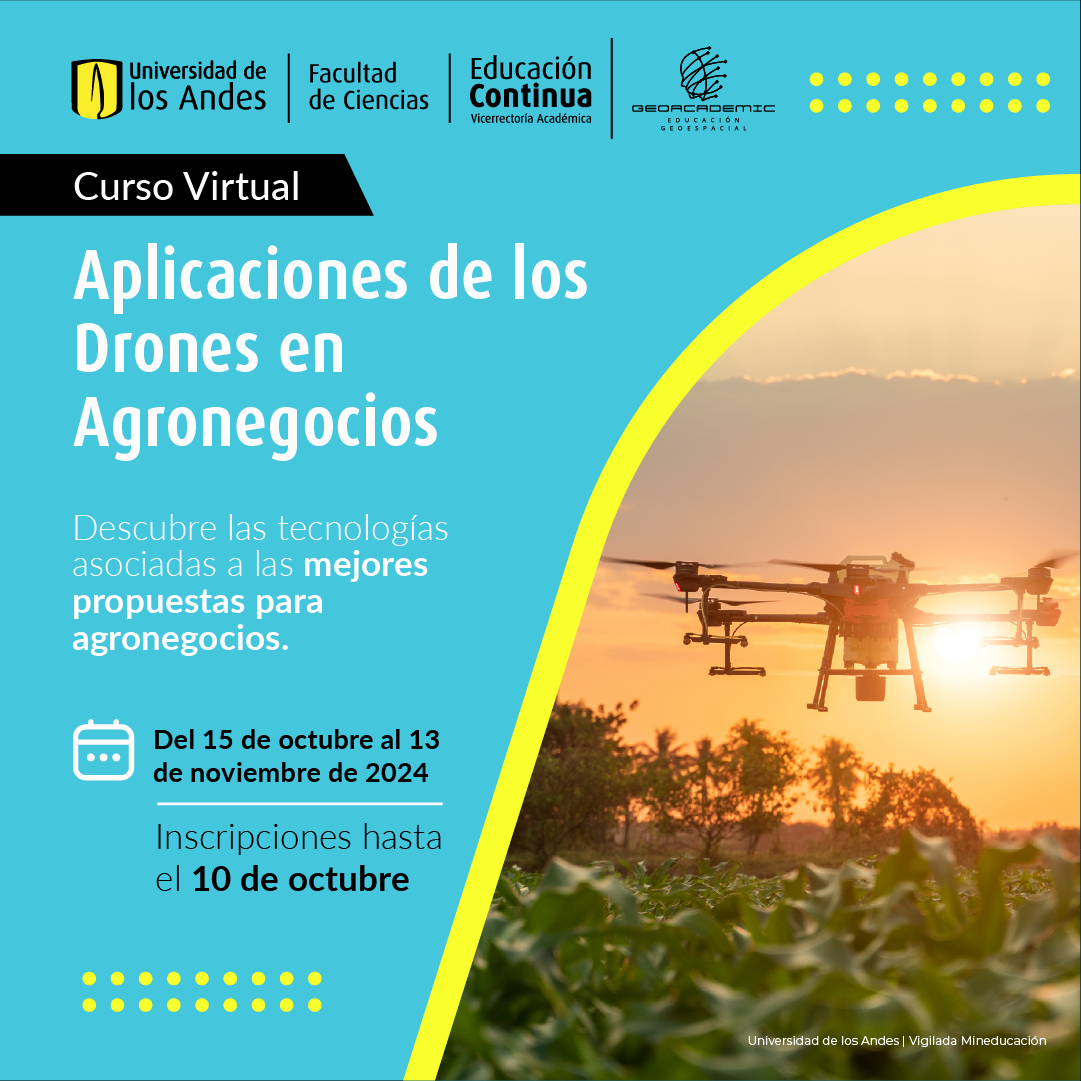 Curso: Aplicaciones de los drones en agronegocios