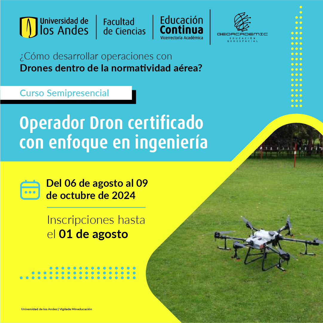 Curso: Operador Dron certificado con enfoque en ingeniería