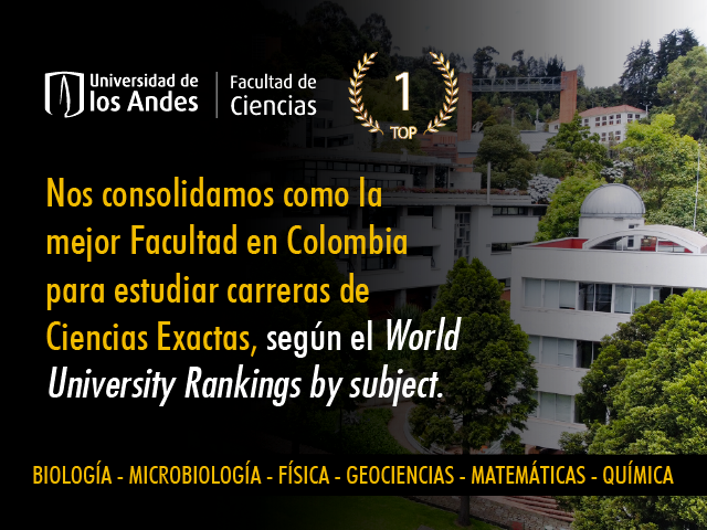 Facultad de Ciencias - Universidad de los Andes